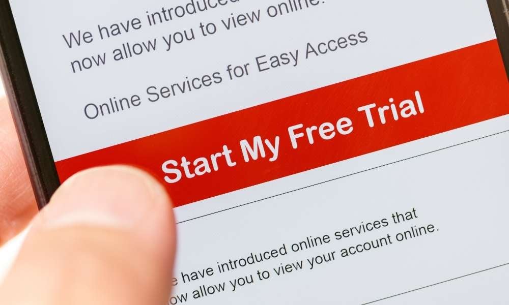 Offer a free trial period