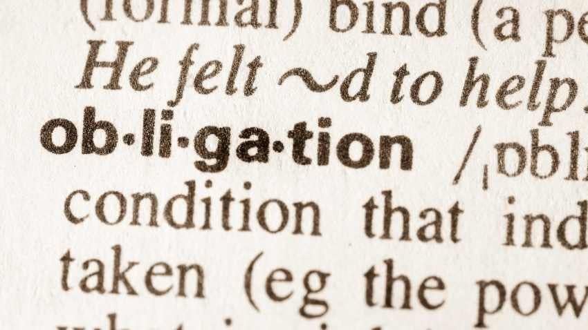 Trust synonym - Obligation